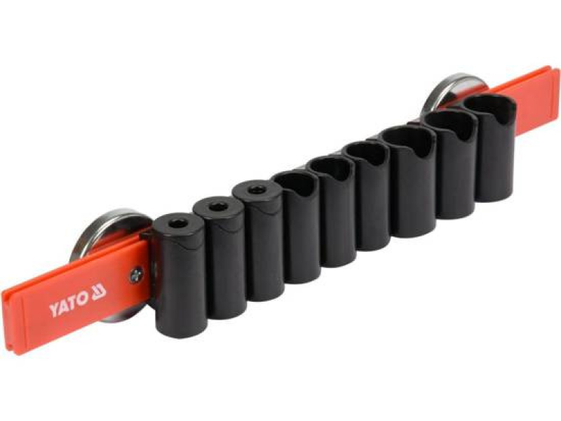 Yato mágneses csavarhúzó és fogó tároló, 9 részes (YAT-08354)