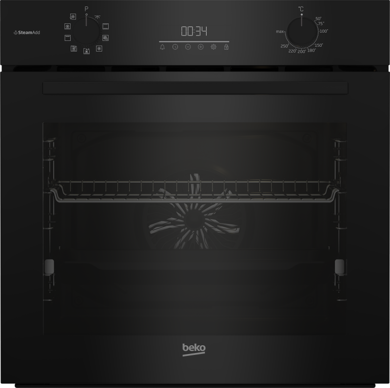 Beko BCBIS17300KSB beépíthető elektromos sütő 60 cm, 72 L