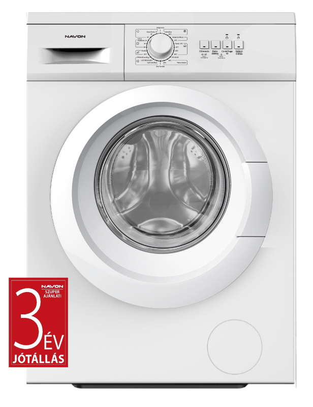 Navon keskeny elöltöltős mosógép 6kg (WS 6100 E SLIM)