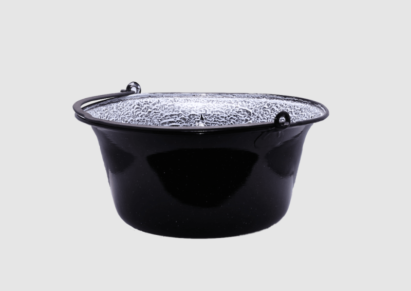 Bonyhádi zománcozott bogrács 22L (48 cm)