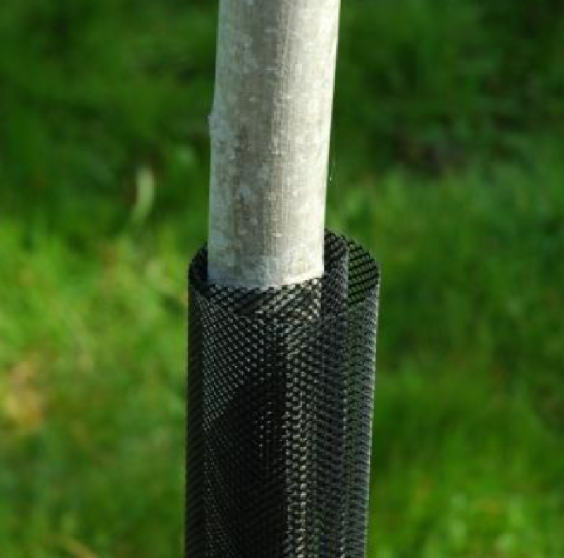 Facsemete védőháló 6cmx110cm fekete 6db/cs (10742)