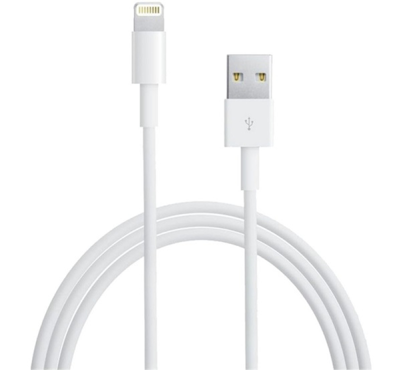 Apple adatkábel (USB - lightning, 200cm) FEHÉR