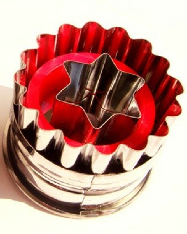 Linzerkiszúró rugós, csillagközepű (10304)