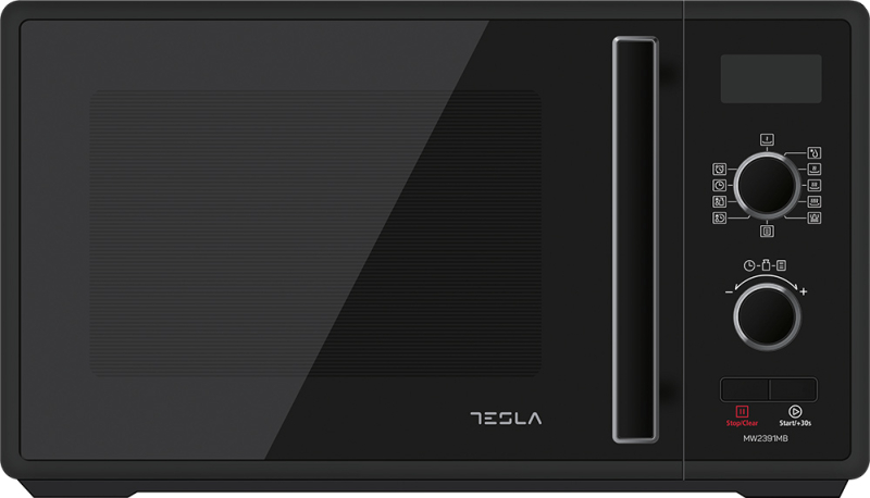 Tesla mikrohullámú sütő 23L fekete (MW2391MB)