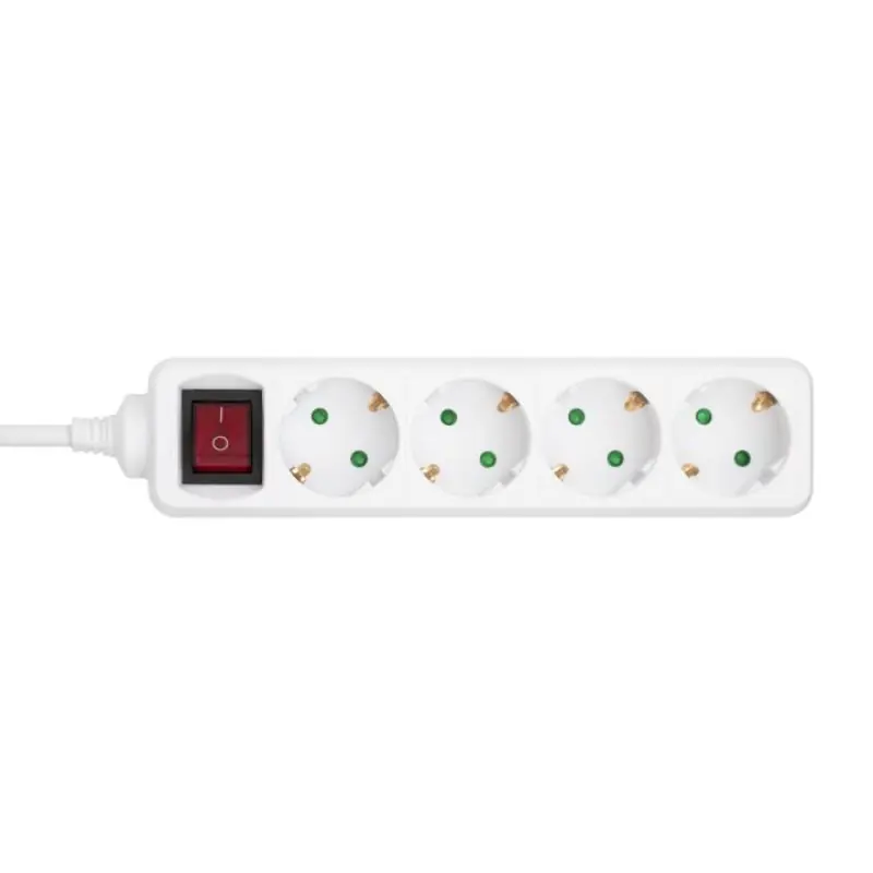 Q-LINK 4-es elosztó kapcsolóval, max. 3680 W, 1,5 m (75.017.55)