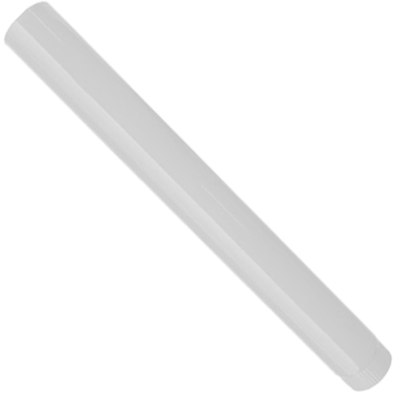 Füstcső 120x1000 mm fehér fi (13654)