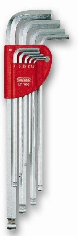 Ceta Form Imbuszkulcs készlet 9 részes, gömbvégű 1,5-10 mm (CE-LT/900)