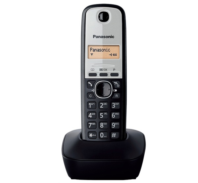 Panasonic KX-TG1911HGG telefon készülék (vezeték nélküli, DECT) FEKETE