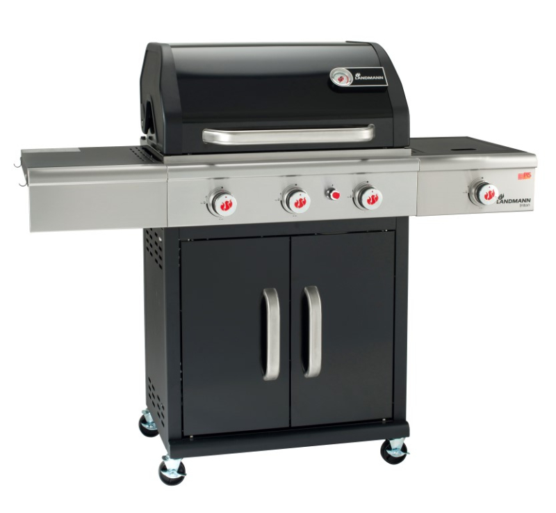 Landmann Triton 3.1 gázgrill fekete színben (12942)