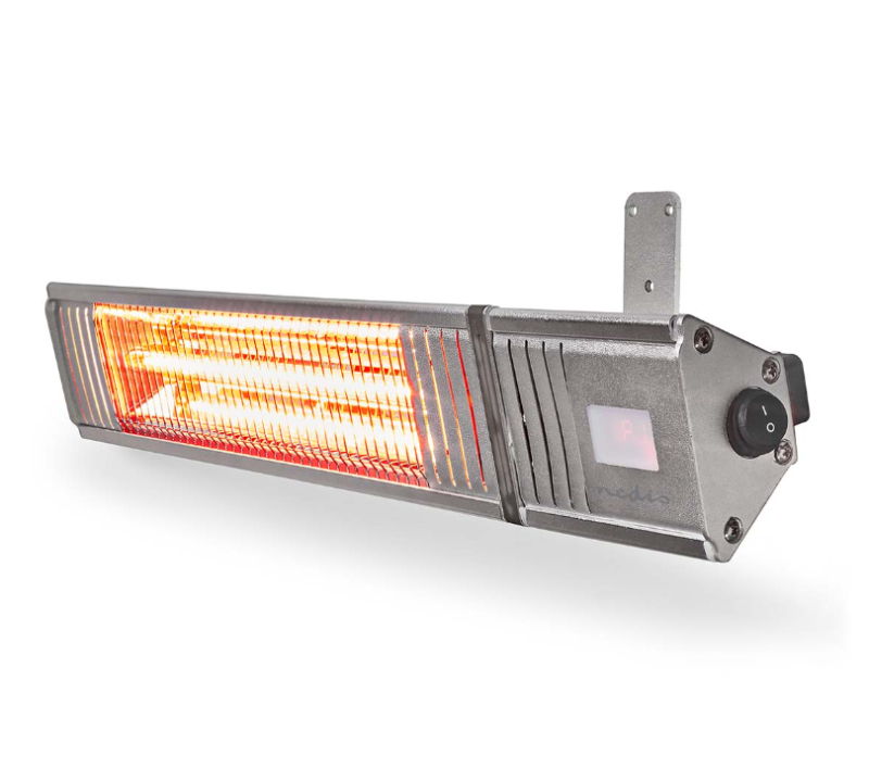 Nedis terasz hősugárzó falra szerelhető, 2000W (HTPA30ESS)