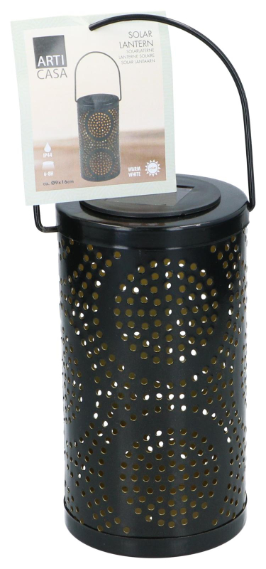 Solar lámpa asztali 9x9x16cm Arti Casa