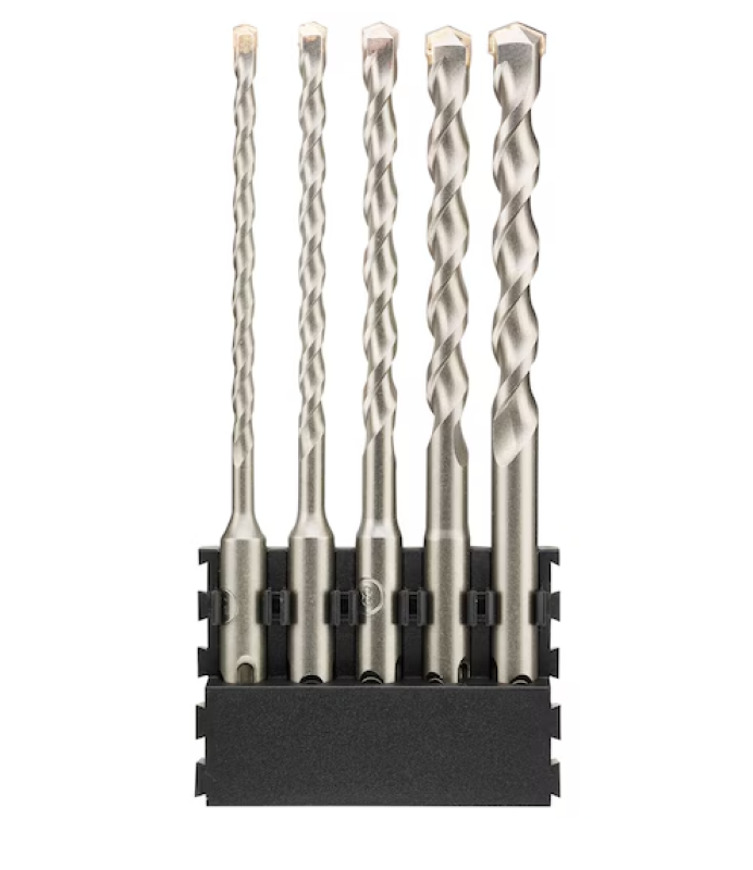 Dewalt 5 részes hegytartó + SDS Plus fúrók 5mm-12mm (DT70837-QZ)