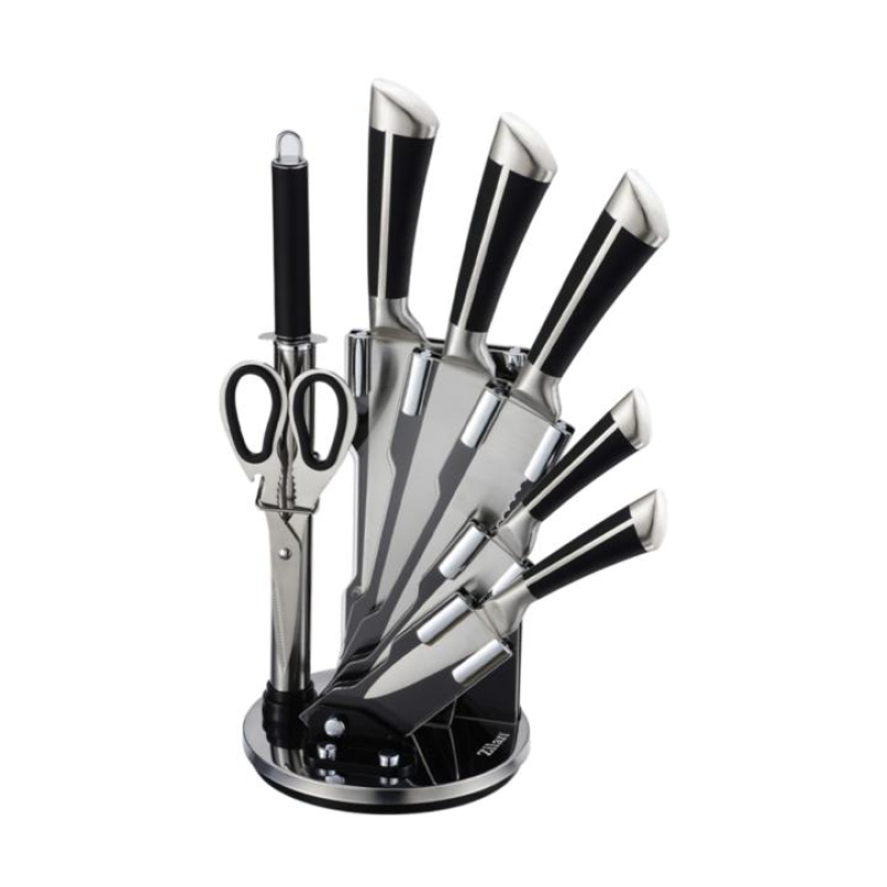 Zilan ZLN1634 8 darabos késkészlet, állvánnyal