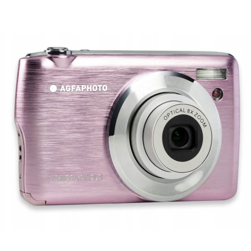 AGFA DC8200 kompakt digitális fényképezőgép, rózsaszín (AG-DC8200-PK)