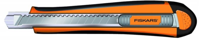 Fiskars professzionális pengekés 9mm, nagy teherbírású (1399)