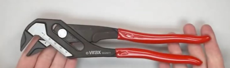 Virax vízpumpa fogó szaniter, állítható 10