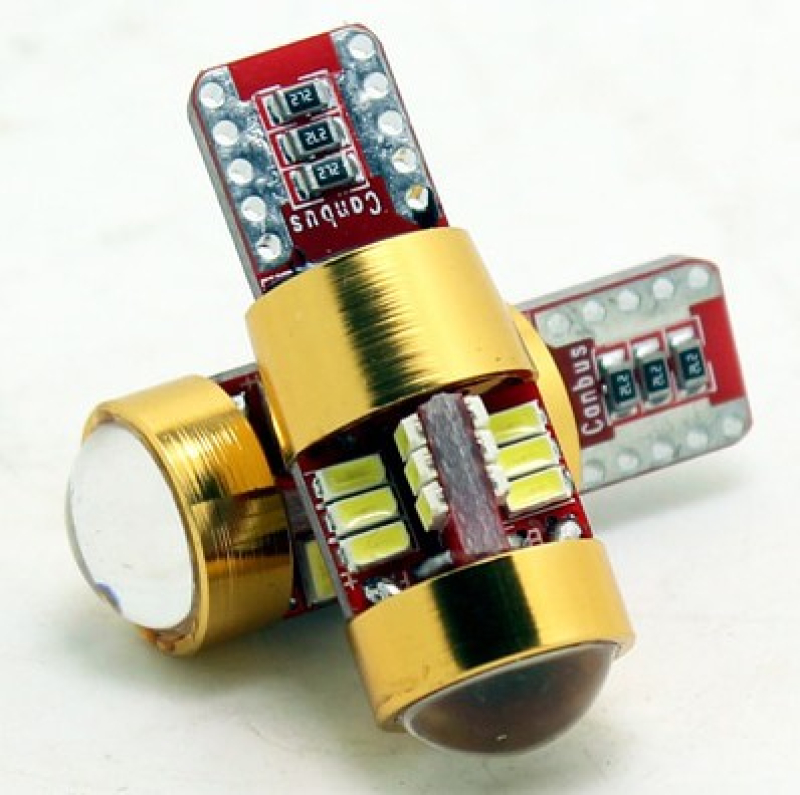Canbus LED izzó 12V, Smd-T10-W08736 (15266)