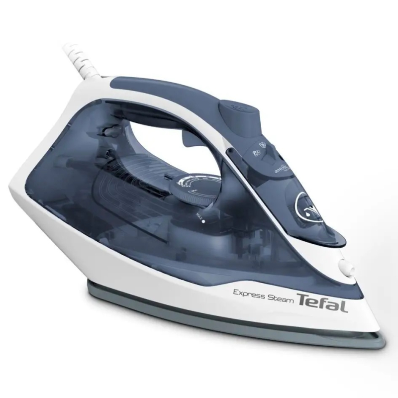 Tefal Express Steam gőzölős vasaló, sötétkék-fehér (FV-2837E0)