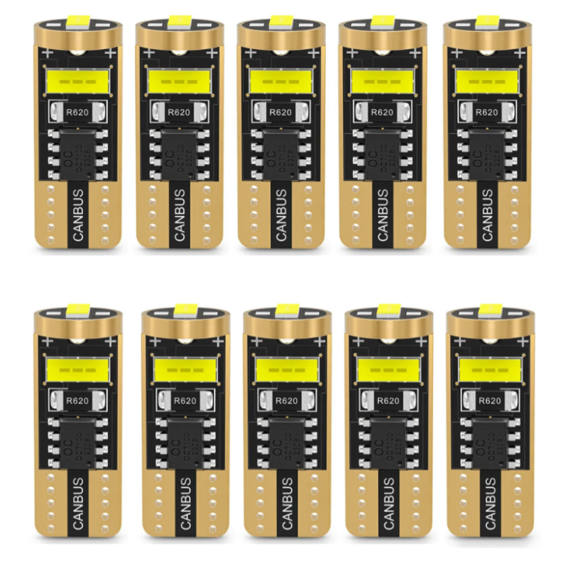 Canbus SMD-T10-2025-3SMD helyzetjelző 12-24V, 10db (19346)