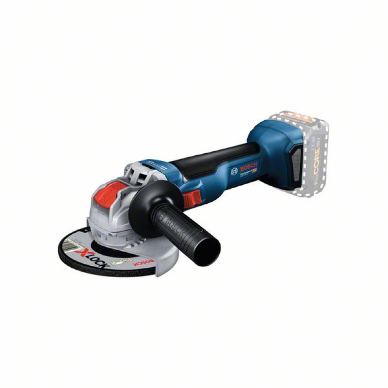 Bosch GWX 18V-10 akkus sarokcsiszoló, akku nélkül (06017B0100)