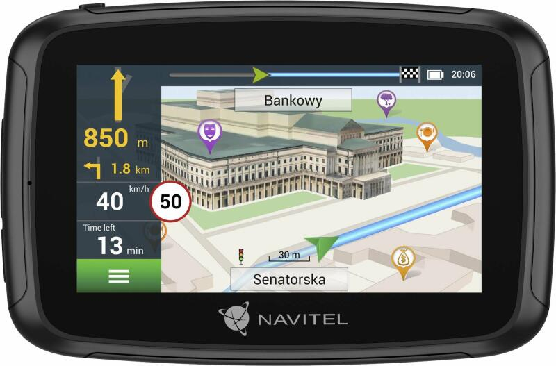 NAVITEL G590 MOTO GPS navigáció motorkerékpárhoz