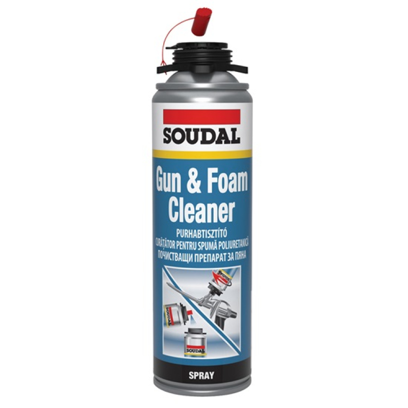 SOUDAL purhabtisztító spray 500 ml (8913002)