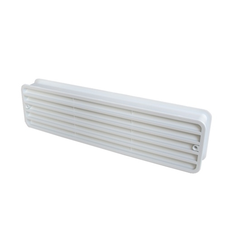 Szellőzőrács 305x75mm műanyag fehér (3364600)