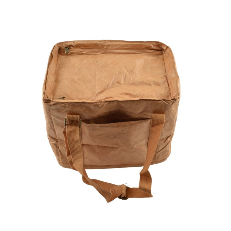 Papír hatású műanyag hűtőtáska (13854)