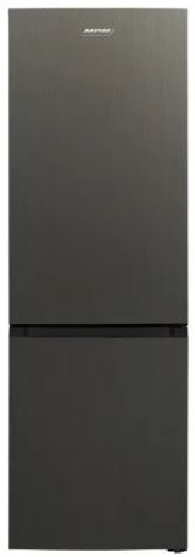 MPM kombinált hűtőszekrény 312L, sötét inox (MPM-312-FF-37)