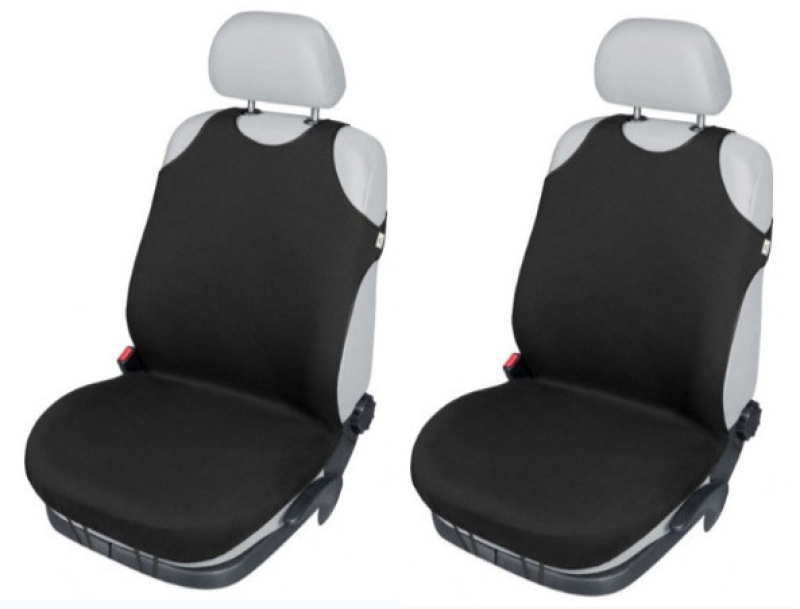 2db-os Trikó üléshuzat / 2mm-es habszivacsos anyag / fekete