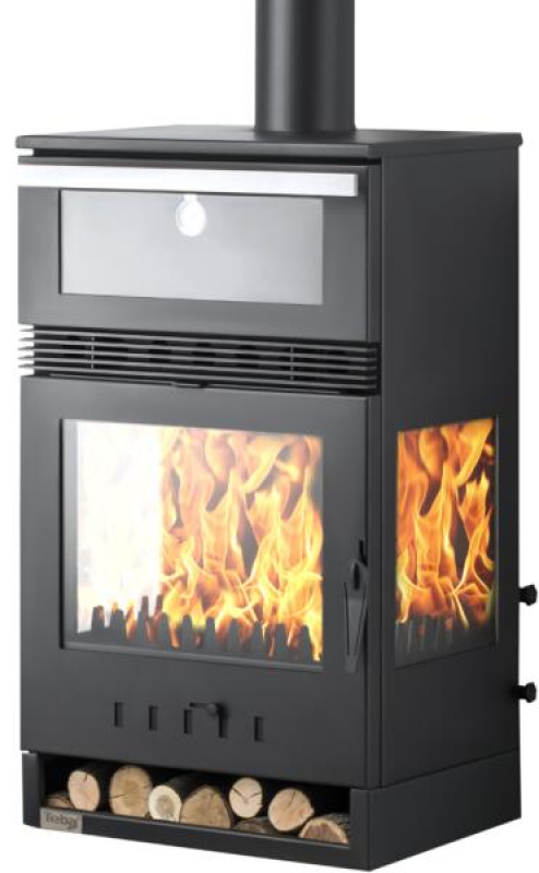 Warnex sütős üveges kandalló, levegőáramoltató ventilátorral (TEBA-KAND-003)