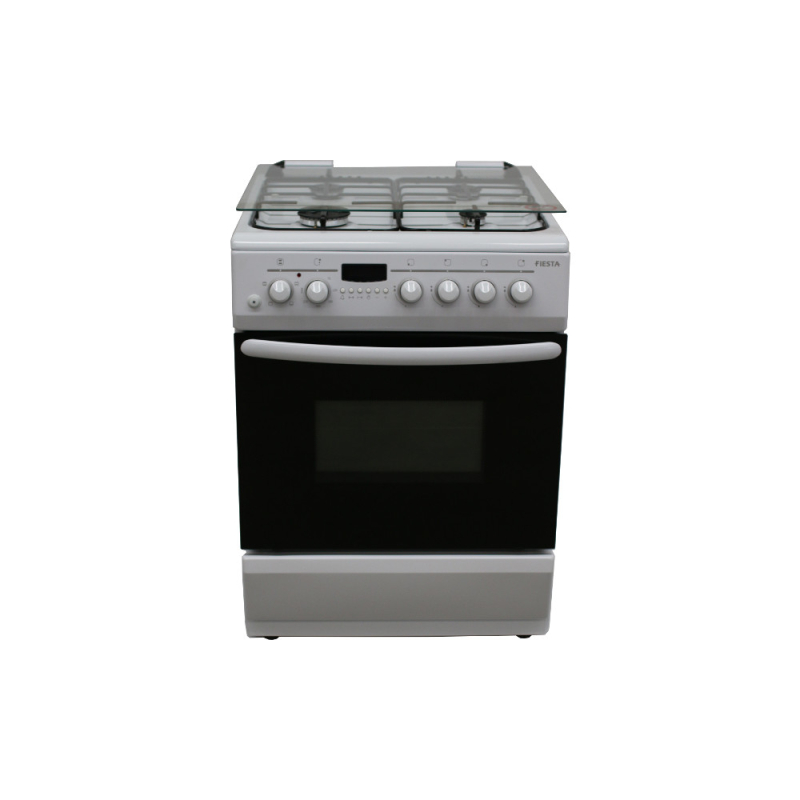 Kent/Fiesta fehér kombinált tűzhely 60 cm x 60 cm