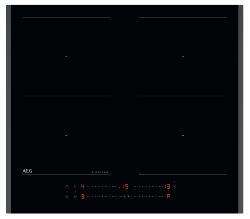 AEG MultiBridge 6000 beépíthető indukciós főzőlap, 60cm (TO64IM00FB)