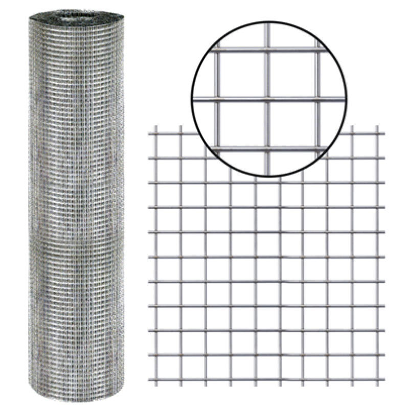 Drótháló 10x1M ponthegesztett 25x25mm D=1mm horganyzott (3121534)