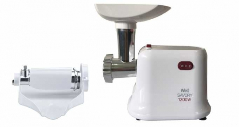 Well húsdaráló 1200 W, paradicsom passzírozó feltéttel (Grind-MT-Savory-WL)