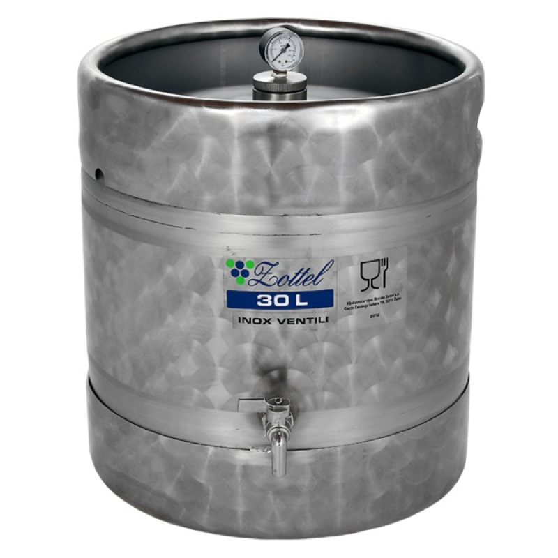 Inox tartály gyümölcsléhez 30L Zottel (10863)