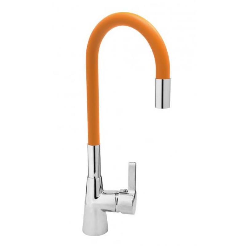 Vorel flexibilis konyhai csaptelep, narancs (TOY-75708)