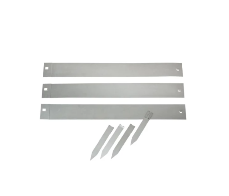 NATURE ágyásszegély készlet rögzítővel, hajlítható fém, 3db (6040670)