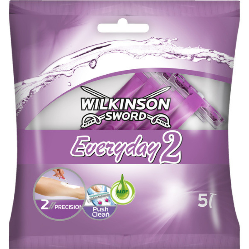 Wilkinson Everyday2 5 db-os női eldobható borotva (UWEW06)