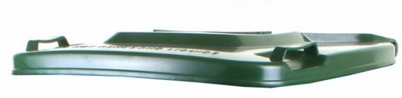 Kukafedél 240 literes kukához zöld (14679)