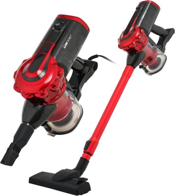Clatronic BS 1314 vezetékes álló porszívó, piros