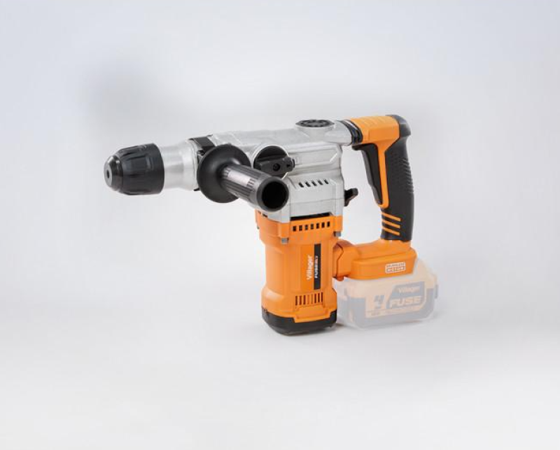 Villager VPL 0420 FUSE akkus kefe nélküli ütvefúró akku és töltő nélkül (84642)