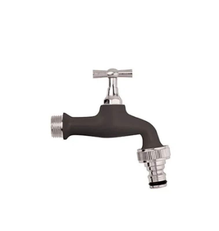 Aquajet Colortap kerti csap fekete gyorscsatlakozóval (L995BLK)