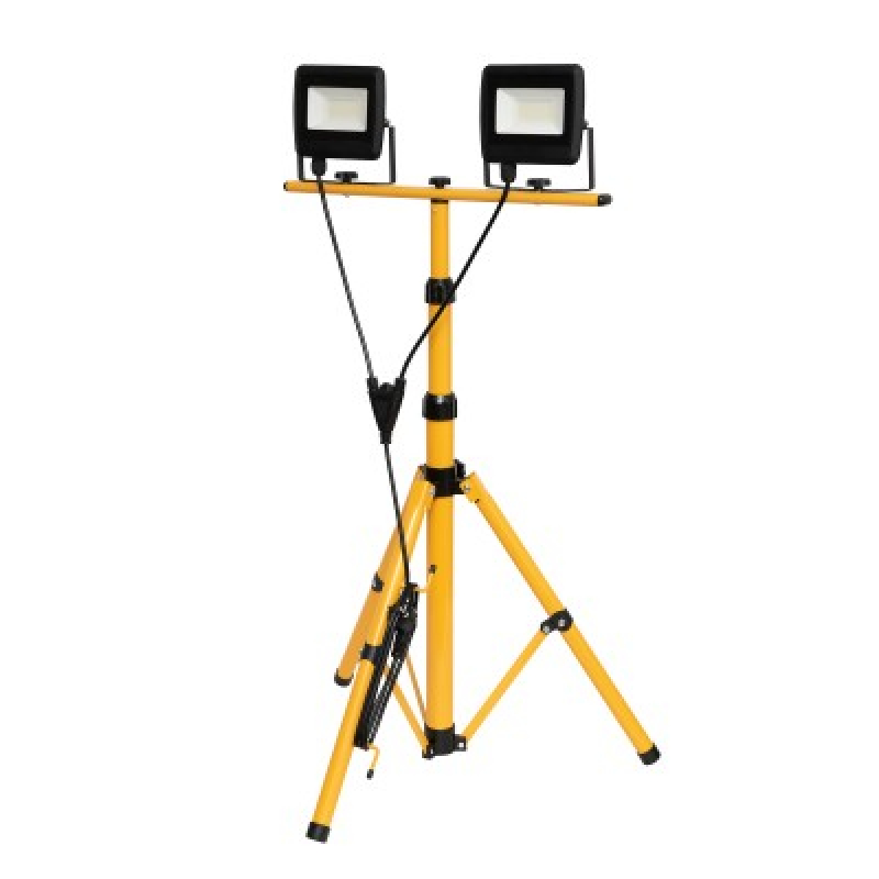 Home LED fényvető, állványos, 2x30W, 4000 lm, IP65 (FLL STAND 2/30)