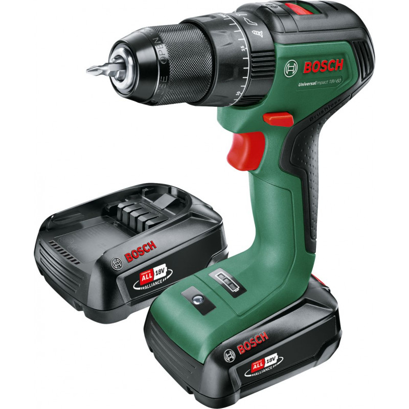 Bosch Universal Impact 18V-60 akkus ütvefúró (06039D7102)