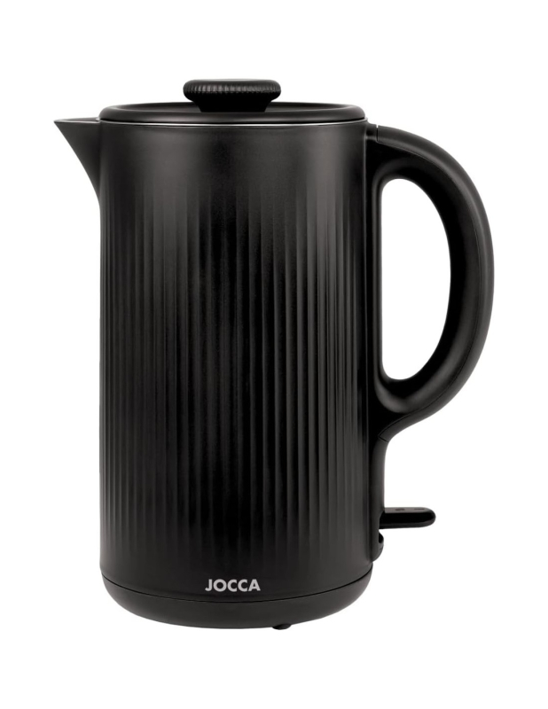 Jocca Elegance elektromos vízforraló 1.8 L, 1500 W, fekete (2525)