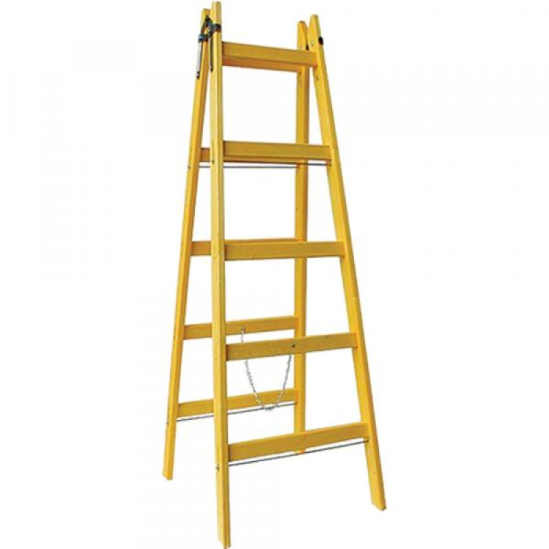 Háztartási fa létra 6 fokos (10706)