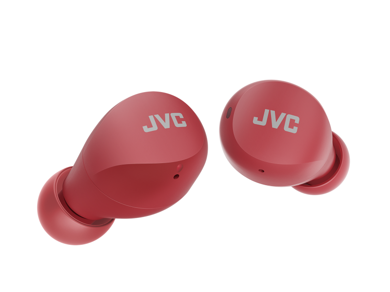 JVC HA-A6T-R-U True Wireless Gummy fülhallgató, piros (13907)