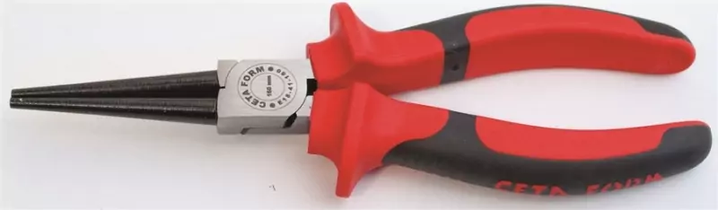 Ceta Form Kerekcsőrűfogó  160mm 2K csiszolt fej (CE-E18-41-0160)