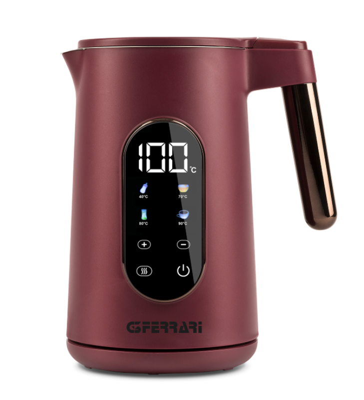 G3 Ferrari G10205 Tisaniere Tech vízforraló 1,7L, érintőképernyővel (15140)